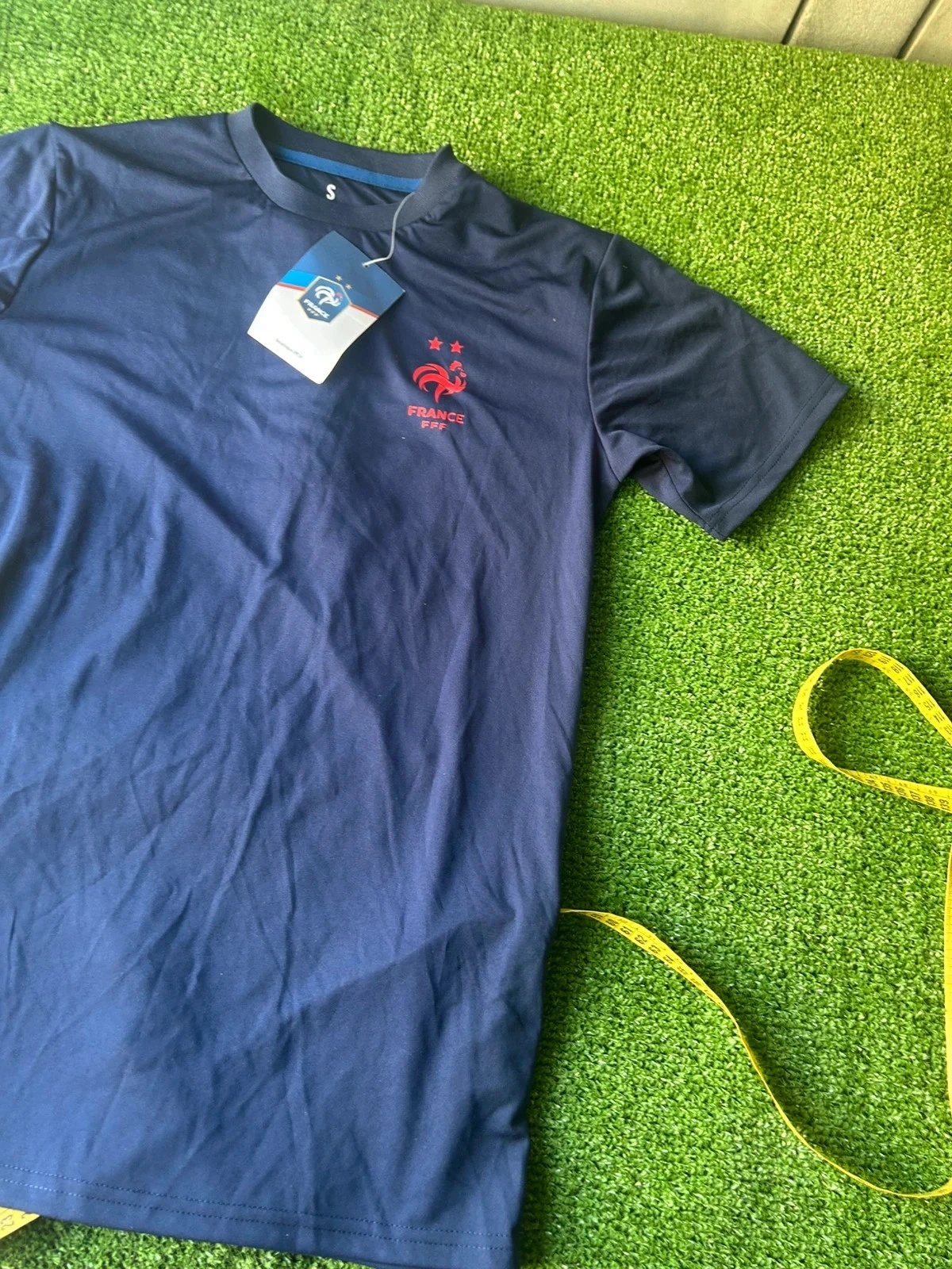 Marineblauw T-shirt van Frankrijk FFF – photo 7